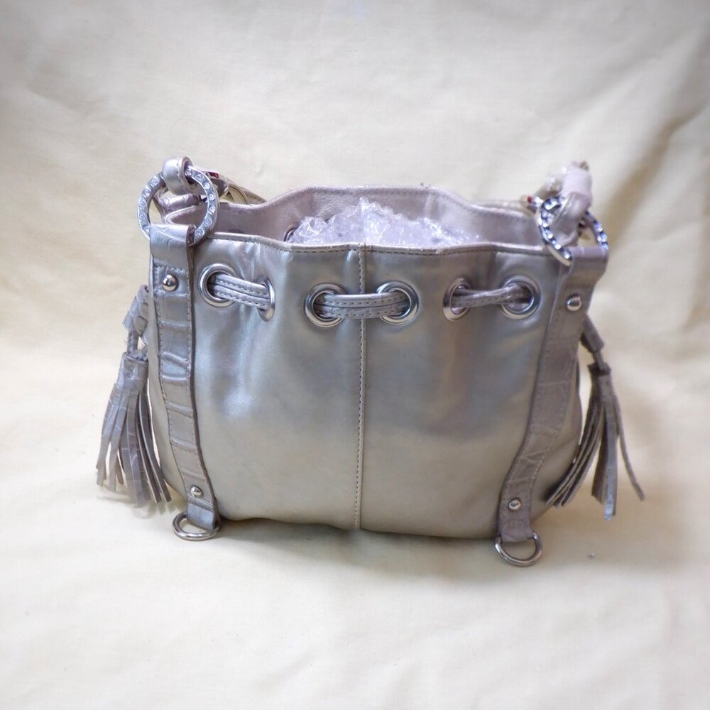 Kathy Van Zeeland ~~~ Hand Bag ~~~ with Dazzling Trim work